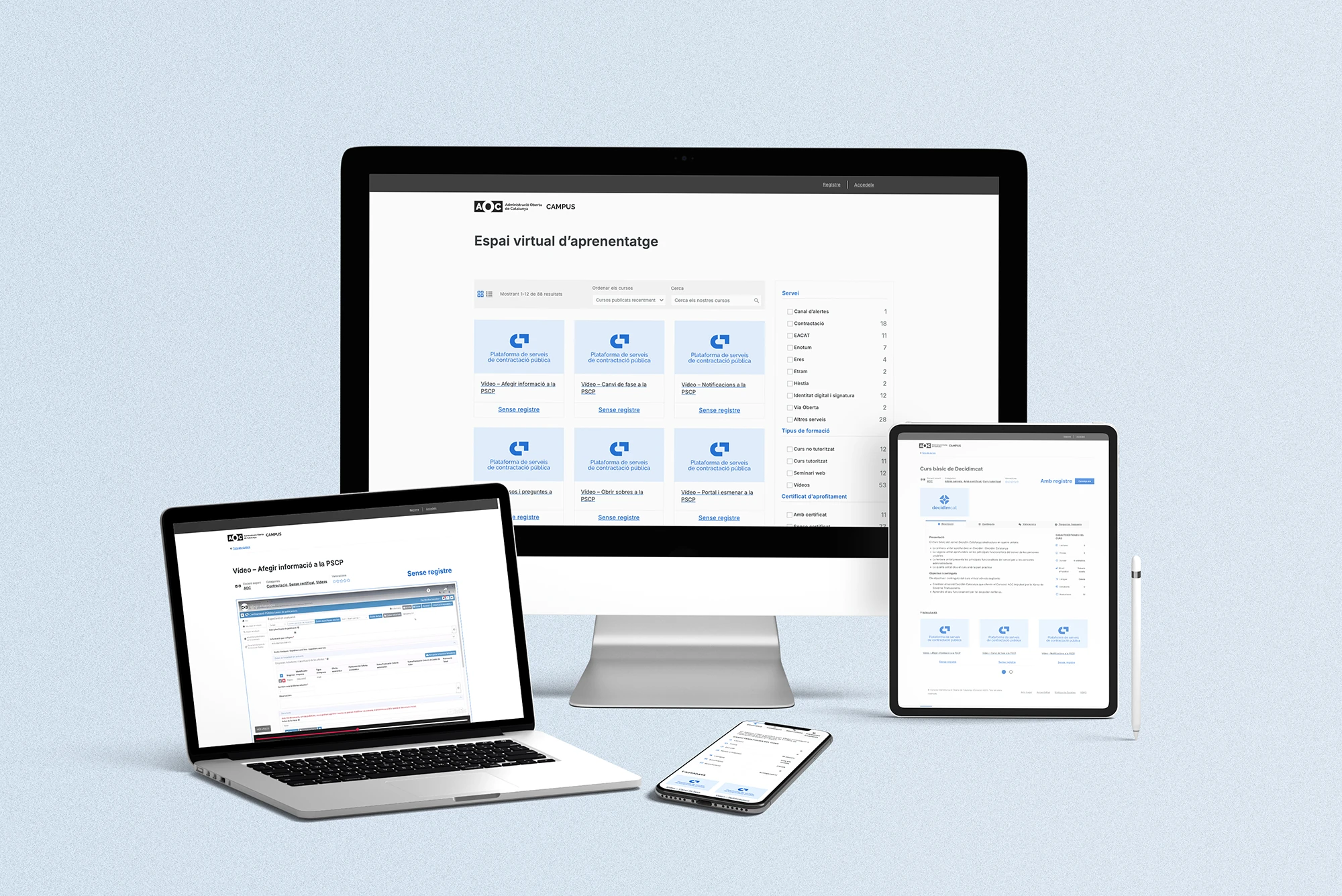 Forum activitats mockup